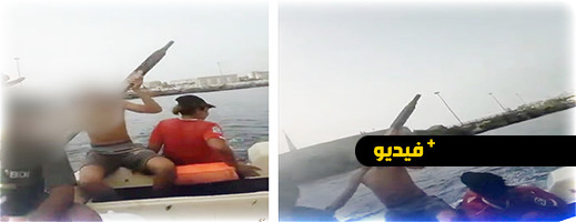 شاهدوا.. أطفال مغاربة يهاجرون جماعة باستعمال قارب تقليدي شاهدوا.. أطفال مغاربة يهاجرون جماعة باستعمال قارب تقليدي