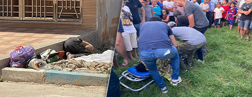 صور.. حالة استنفار أمني بعد العثور على جثة ثالثة لشاب بالعروي صور.. حالة استنفار أمني بعد العثور على جثة ثالثة لشاب بالعروي