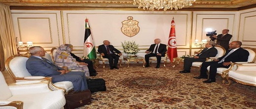 قيس سعيد يأزم العلاقات المغربية التونسية ويستقبل زعيم الانفصاليين