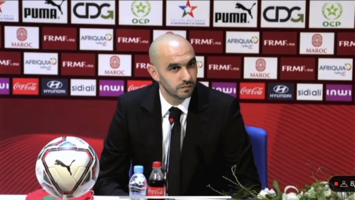 الجامعة الملكية لكرة القدم تعلن رسميا تعيين وليد الركراكي مدربا للمنتخب الوطني