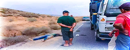 سلبوه ما يملك وانهالوا عليه بالضرب.. عملية "كريساج" بالناظور لسائق شاحنة لنقل قنينات الغاز سلبوه ما يملك وانهالوا عليه بالضرب.. عملية "كريساج" بالناظور لسائق شاحنة لنقل قنينات الغاز