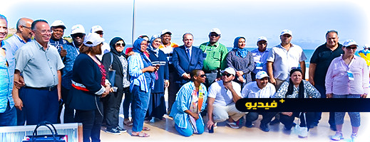 وفد من رؤساء الجهات الإفريقية يقوم بزيارة لمشاريع مارتشيكا وميناء الناظور غرب المتوسط وفد من رؤساء الجهات الإفريقية يقوم بزيارة لمشاريع مارتشيكا وميناء الناظور غرب المتوسط