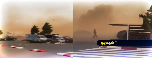 شاهدوا.. عاصفة غبار مباغتة تضرب الناظور وتتسبب في أضرار شاهدوا.. عاصفة غبار مباغتة تضرب الناظور وتتسبب في أضرار