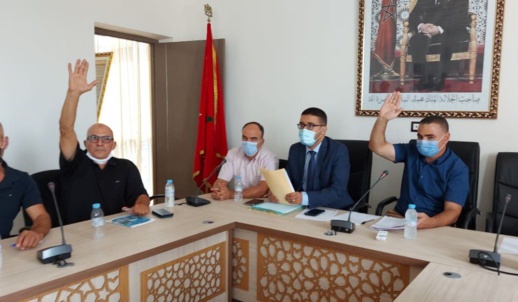 محمادي توحتوح يقود أغلبية جماعة بوعرك  محمادي توحتوح يقود أغلبية جماعة بوعرك