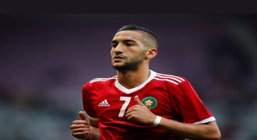 زياش أول من وصل إلى المغرب استعدادا لمعسكر إسبانيا