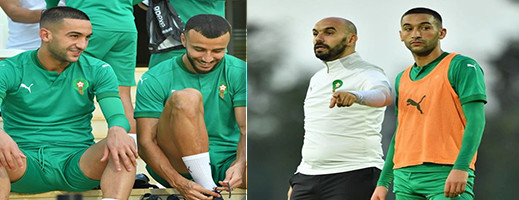 صور.. أول ظهور لزياش بعد العودة إلى المنتخب الوطني