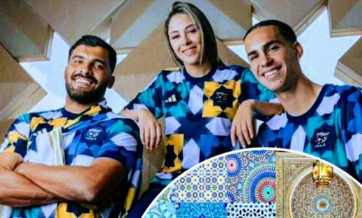 وزارة الثقافة توجه إنذارا قضائيا لأديداس لاستعمالها "الزليج" في قميص المنتخب الجزائري