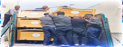 الإخوة زعيتر يسلمون مندوبية الصحة بالحسيمة معدات طبية حديثة الإخوة زعيتر يسلمون مندوبية الصحة بالحسيمة معدات طبية حديثة