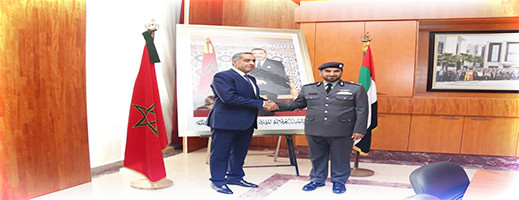 صور.. لقاء عالي المستوى للأمن المغربي ونظيره الإماراتي