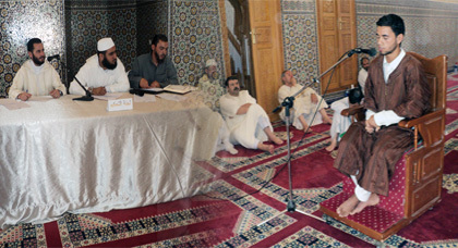 مدينة إمزورن تحتضن مسابقة في تجويد القرآن الكريم