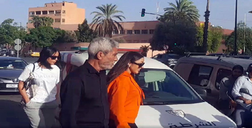 الأمن يستضيف دنيا بطمة بعد اتهامها لزوجها محمد الترك بالخيانة الزوجية