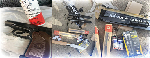 صور.. جمارك الناظور تحبط محاولة إدخال مسدس ناري وقنابل غاز مسيل للدموع صور.. جمارك الناظور تحبط محاولة إدخال مسدس ناري وقنابل غاز مسيل للدموع
