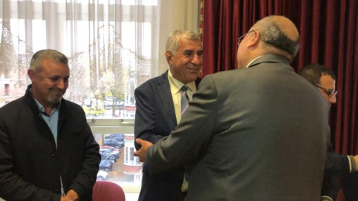 لقاء تواصلي بقنصلية المغرب في روطردام بمناسبة تعيين القنصل الجديد لقاء تواصلي بقنصلية المغرب في روطردام بمناسبة تعيين القنصل الجديد