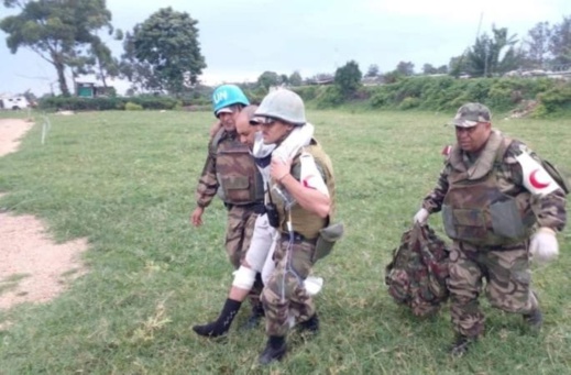 إصابة 4 جنود مغاربة تابعين لقوات حفظ السلام بالكونغو إصابة 4 جنود مغاربة تابعين لقوات حفظ السلام بالكونغو