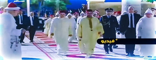 شاهدوا.. الملك محمد السادس يترأس حفلا دينيا إحياء للذكرى الرابعة والعشرين لوفاة الحسن الثاني شاهدوا.. الملك محمد السادس يترأس حفلا دينيا إحياء للذكرى الرابعة والعشرين لوفاة الحسن الثاني