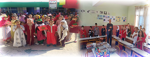 صور.. مدرسة عمر المختار تحتفل بالذكرى الـ 47 للمسيرة الخضراء صور.. مدرسة عمر المختار تحتفل بالذكرى الـ 47 للمسيرة الخضراء