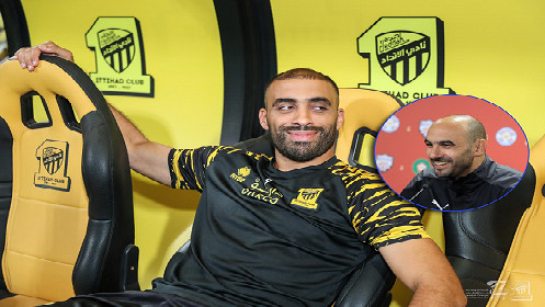حمد الله ينضم لأسود الأطلس للمشاركة في مونديال قطر حمد الله ينضم لأسود الأطلس للمشاركة في مونديال قطر