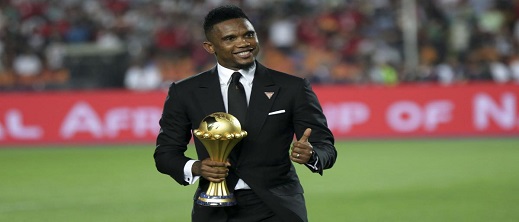 صامويل إيتو: المغرب سيصل إلى نهائي كأس العالم صامويل إيتو: المغرب سيصل إلى نهائي كأس العالم