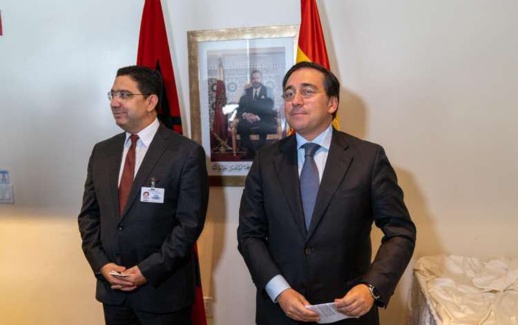 بوريطة يلتقي بنظيره الإسباني ويتفقان على اجتماع رفيع المستوى بوريطة يلتقي بنظيره الإسباني ويتفقان على اجتماع رفيع المستوى