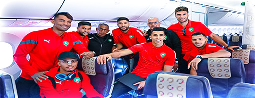 صور.. أسود الأطلس يطيرون إلى قطر هذا الصباح وهؤلاء تأجل ذهابهم صور.. أسود الأطلس يطيرون إلى قطر هذا الصباح وهؤلاء تأجل ذهابهم