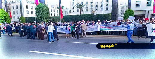 شاهدوا.. الضريبة تخرج الأطباء والصيادلة والممرضين والمحاسبين للاحتجاج