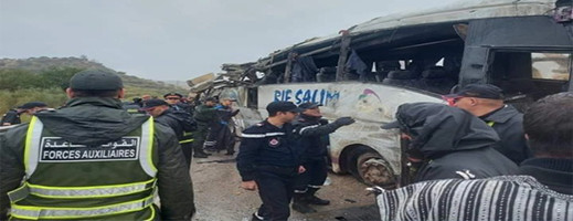 ارتفاع حصيلة ضحايا حادث انقلاب حافلة لنقل المسافرين بتازة