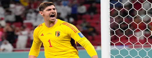 كورتوا: بلجيكا ستبذل قصارى جهدها للتأهل على حساب المغرب كورتوا: بلجيكا ستبذل قصارى جهدها للتأهل على حساب المغرب