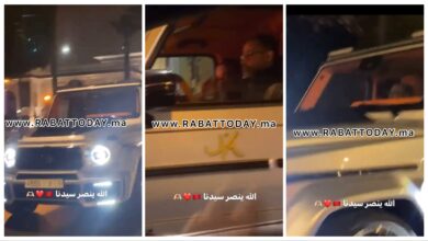 الملك يشارك احتفالات المغاربة بفوز الأسود على بلجيكا الملك يشارك احتفالات المغاربة بفوز الأسود على بلجيكا