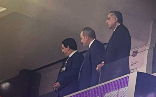 بوريطة والحموشي ومنصوري يحضرون مباراة المغرب كندا بوريطة والحموشي ومنصوري يحضرون مباراة المغرب كندا