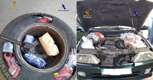 إحباط محاولة لتهريب كمية من التبغ والكحول عند معبر بني أنصار إحباط محاولة لتهريب كمية من التبغ والكحول عند معبر بني أنصار