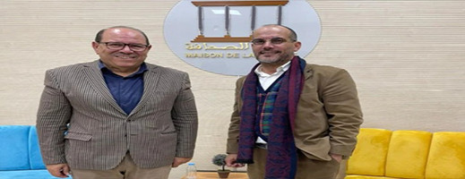 عبد الله بوصوف يبرز العلاقة القائمة بين الهجرة والإعلام عبد الله بوصوف يبرز العلاقة القائمة بين الهجرة والإعلام