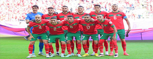 الركراكي يعلن عن التشكيلة الرسمية للمغرب أمام إسبانيا الركراكي يعلن عن التشكيلة الرسمية للمغرب أمام إسبانيا