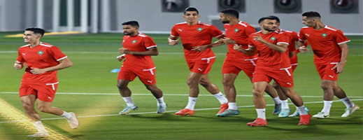 المنتخب الوطني ينهي آخر تحضيراته قبل مواجهة البرتغال المنتخب الوطني ينهي آخر تحضيراته قبل مواجهة البرتغال