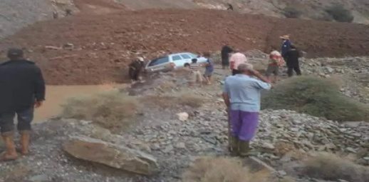 كانت عائدة من عملها.. السيول الجارفة بالمغرب تتسبب في مصرع أستاذة كانت عائدة من عملها.. السيول الجارفة بالمغرب تتسبب في مصرع أستاذة