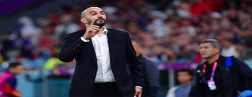 الركراكي: نعتذر للمغاربة واللاعبين قاتلوا بكل قوة لإسعاد الجماهير الركراكي: نعتذر للمغاربة واللاعبين قاتلوا بكل قوة لإسعاد الجماهير