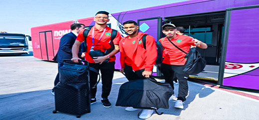 بعثة المنتخب الوطني تغادر مطار الدوحة الدولي في اتجاه المملكة بعثة المنتخب الوطني تغادر مطار الدوحة الدولي في اتجاه المملكة
