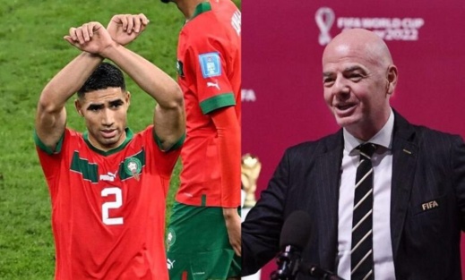 إينفانتينو يكشف عن طبيعة خلافه مع أشرف حكيمي إينفانتينو يكشف عن طبيعة خلافه مع أشرف حكيمي