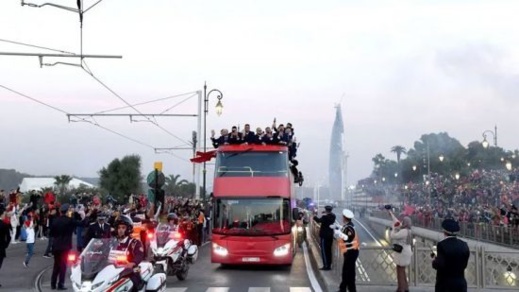 هكذا عبرت"الفيفا" عن انبهارها بالاستقبال الملكي والشعبي للمنتخب هكذا عبرت"الفيفا" عن انبهارها بالاستقبال الملكي والشعبي للمنتخب