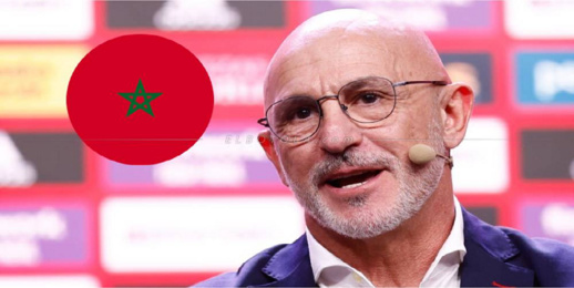 أول تعليق للمدرب الجديد لمنتخب إسبانيا عن أسود الأطلس