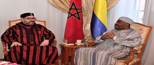 الملك محمد السادس يقوم بزيارة خاصة إلى دولة الغابون الملك محمد السادس يقوم بزيارة خاصة إلى دولة الغابون