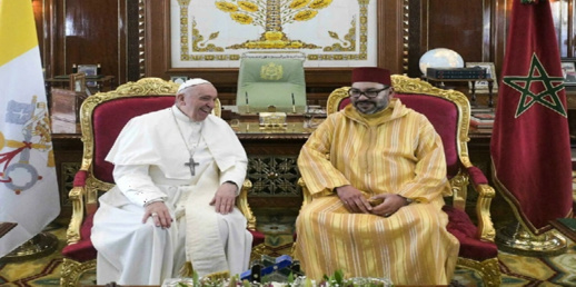 الملك محمد السادس يراسل "البابا فرانسيس"