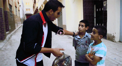 فيلم قصير من إبداع شباب مدينة العروي للتحسيس بالدور الذي يقوم به عامل النظافة