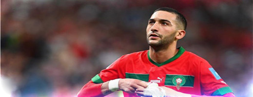 زياش يحل بباريس لإجراء الفحص الطبي زياش يحل بباريس لإجراء الفحص الطبي