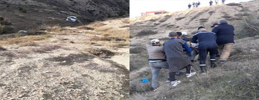 صور.. إصابة سائق بأعالي الريف بعد أن تدحرجت سيارته في منحدر خطير صور.. إصابة سائق بأعالي الريف بعد أن تدحرجت سيارته في منحدر خطير