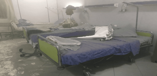 النيران تلتهم قسم الإنعاش بالمستشفى الحسني بالناظور النيران تلتهم قسم الإنعاش بالمستشفى الحسني بالناظور