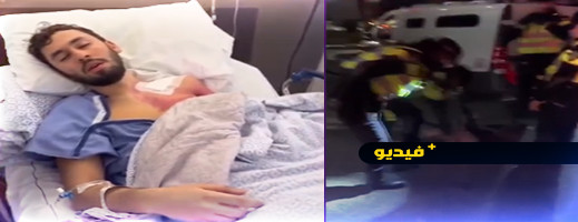 شاهدوا.. عنف الشرطة الهولندية يرسل فنانا من الحسيمة إلى قسم الانعاش شاهدوا.. عنف الشرطة الهولندية يرسل فنانا من الحسيمة إلى قسم الانعاش