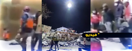 شاهدوا.. فرق الإنقاذ تستعين بـ "شمس صناعية مصغرة" لمواصلة عملها ليلا شاهدوا.. فرق الإنقاذ تستعين بـ "شمس صناعية مصغرة" لمواصلة عملها ليلا