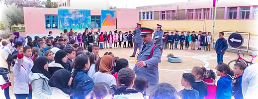 صور.. الاحتفال بالأسبوع الوطني للسلامة الطرقية بمجموعة مدارس محمد السادس بدار الكبداني صور.. الاحتفال بالأسبوع الوطني للسلامة الطرقية بمجموعة مدارس محمد السادس بدار الكبداني