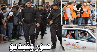 إعادة تَمْثيل جرائم "العصَابة المقنَّعة" بالنّاظور وسَط حراسة ومُتابعة مكثَّفة إعادة تَمْثيل جرائم "العصَابة المقنَّعة" بالنّاظور وسَط حراسة ومُتابعة مكثَّفة