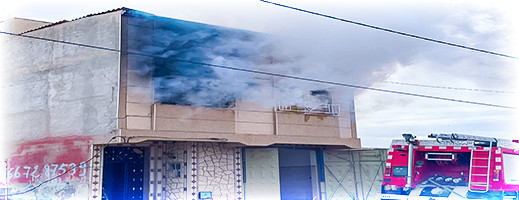 خسائر مادية جسيمة إثر حريق مهول في منزل بالعروي خسائر مادية جسيمة إثر حريق مهول في منزل بالعروي